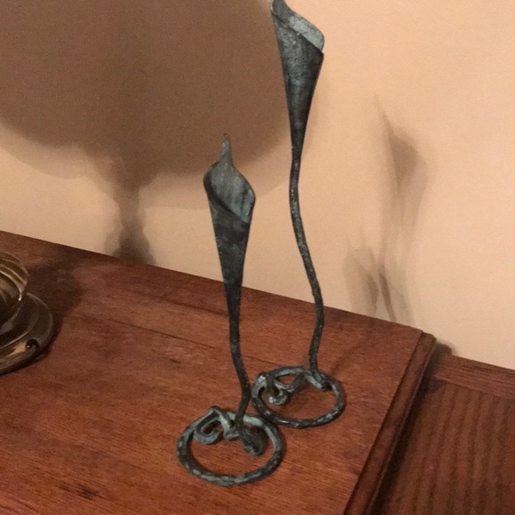 Vintage Other - Bronze candleholders, vintage Vintage Other - Bronze candleholders, vintage